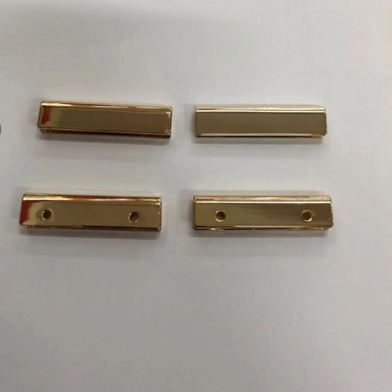 

40*10 мм DIY декоративные зажимы ручной работы в винтах, золотой тон Сделай Сам модные ремни готовая застежка модная застежка для ремня