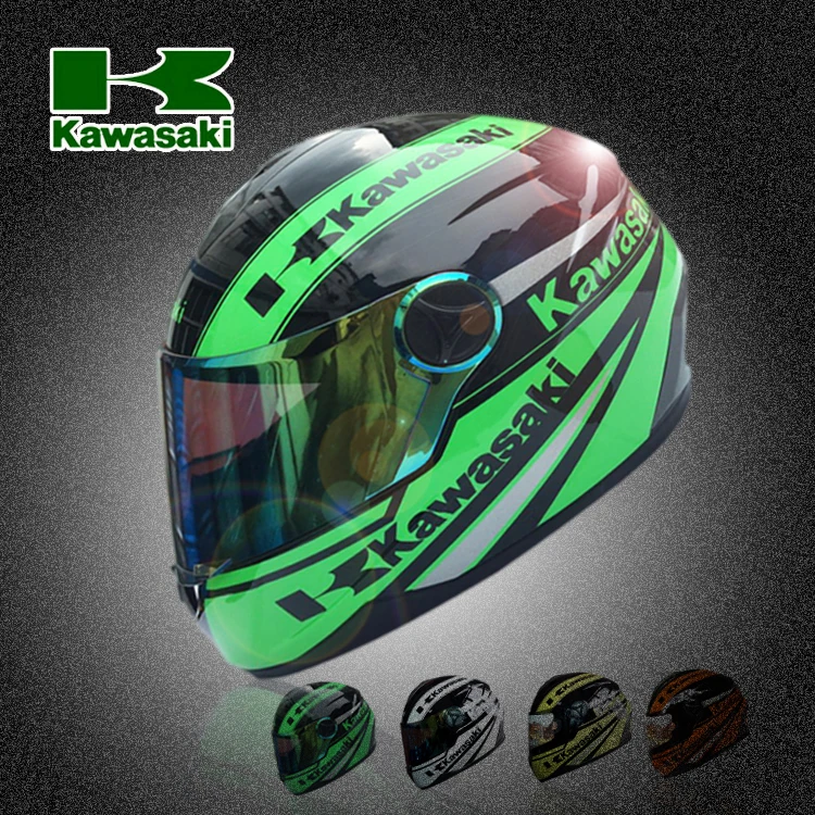 Kawasaki kawasaki motorcycle helmet run full face safety helmets ARAIX winter - 12 men and women | Автомобили и мотоциклы