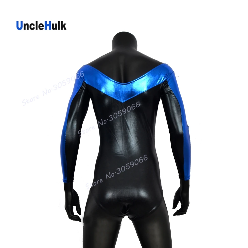 Nightwing девушка синий черный zentai Костюм | UncleHulk