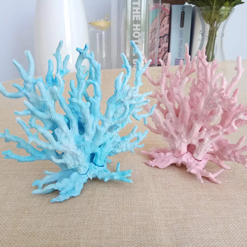 

Artificial Coral Aqua Aquatic Plants False Coral Sea Water Tank Aquarium Landscaping Software Coral