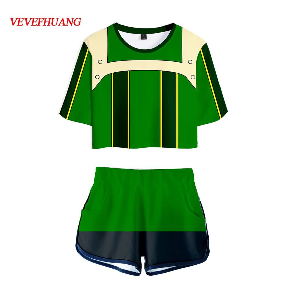 VEVEFHUANG моя геройская Академия боку нет героев Asui Tsuyu Косплей костюмы OCHACO URARAKA