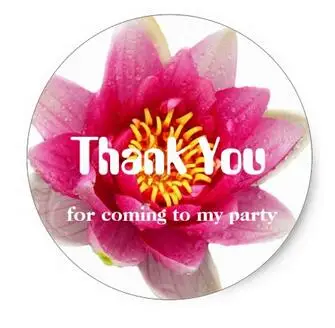 

1.5inch Pink Lily Classic Round Sticker