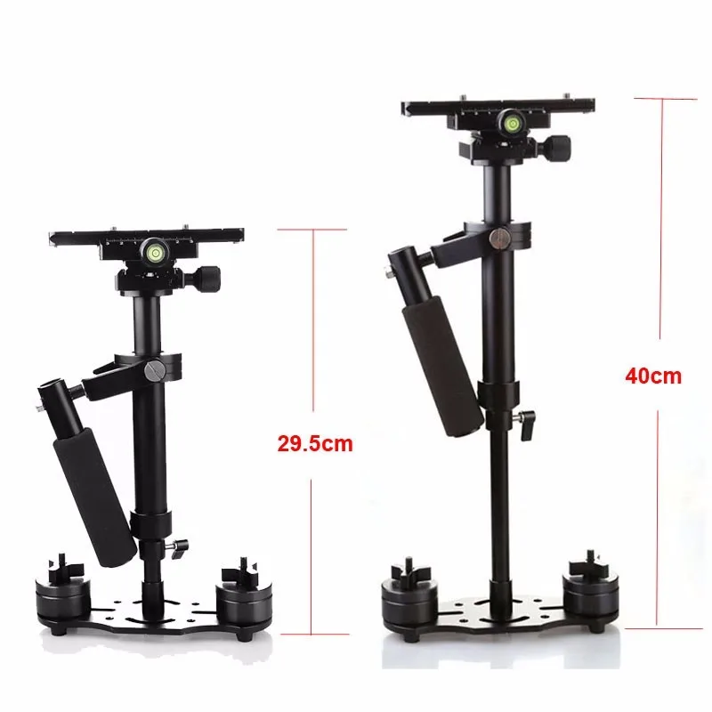 Kaliou Aluminum Steadicam Steadycam Handheld S40 Stabilizer for Gopro 6 5 4 3 2 1 Camera DSLR Video Photography Studio Accessory |
