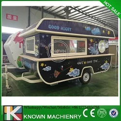 KN-LSZB01 автобус Электрический еда мороженое грузовики пищевая тележка киоск для продуктов еда Трейлер мобильный для продажи