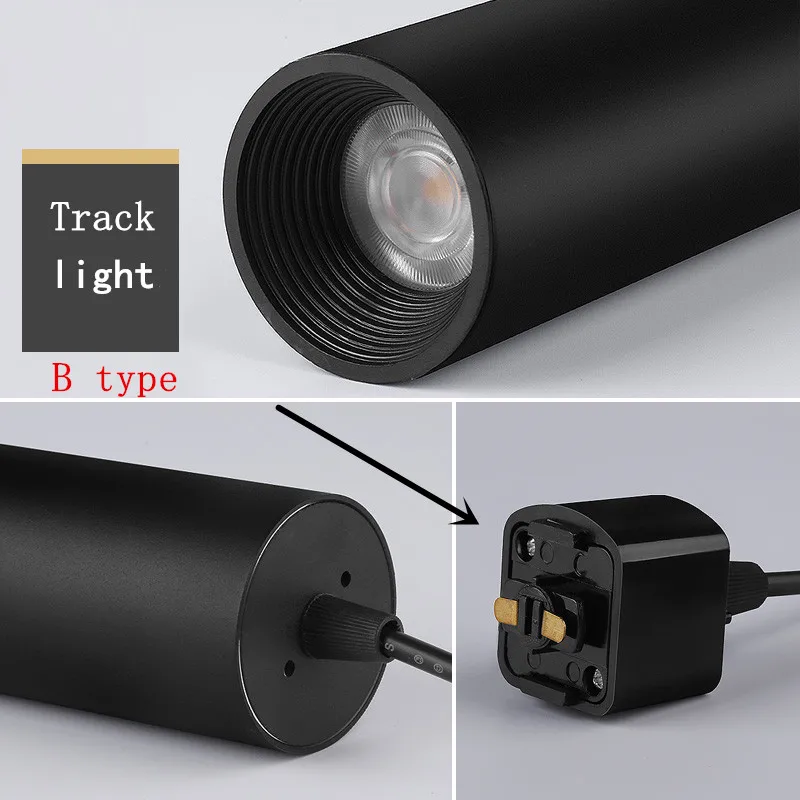 Цилиндрический светодиодный подвесной светильник с регулируемой яркостью из