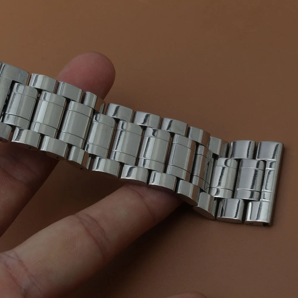 Спортивные Нержавеющая сталь ремешок на запястье металлический для наручных gps