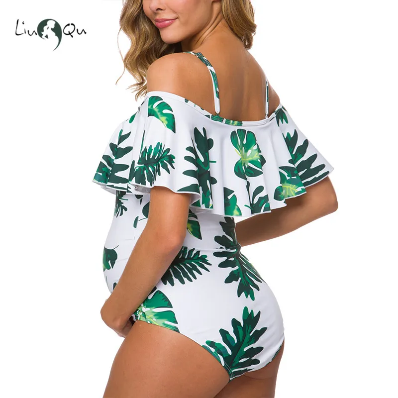 Купальники для беременных винтажные бикини танкини летние купальники пляжная