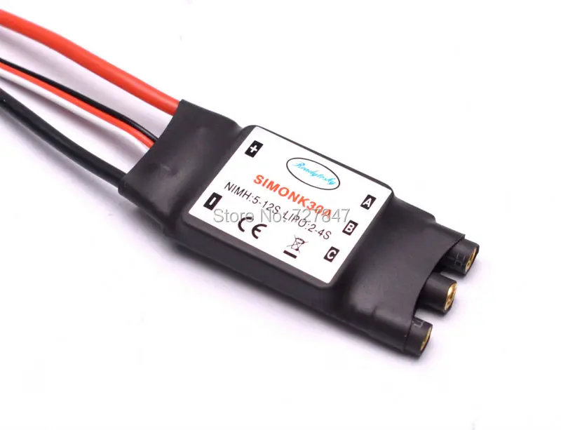 1 шт. 30A SimonK ESC с BEC для радиоуправляемого квадрокоптера вертолета | Игрушки и хобби