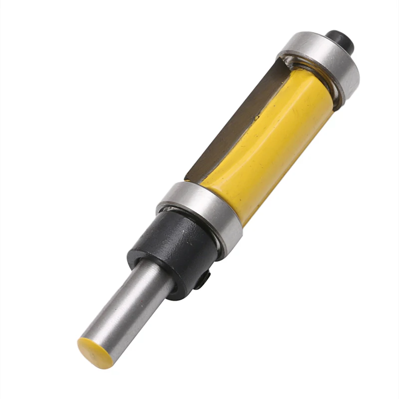 1/4 &quotхвостовик 1&quot резак Топ и нижний подшипник сливной отделкой фрезы для