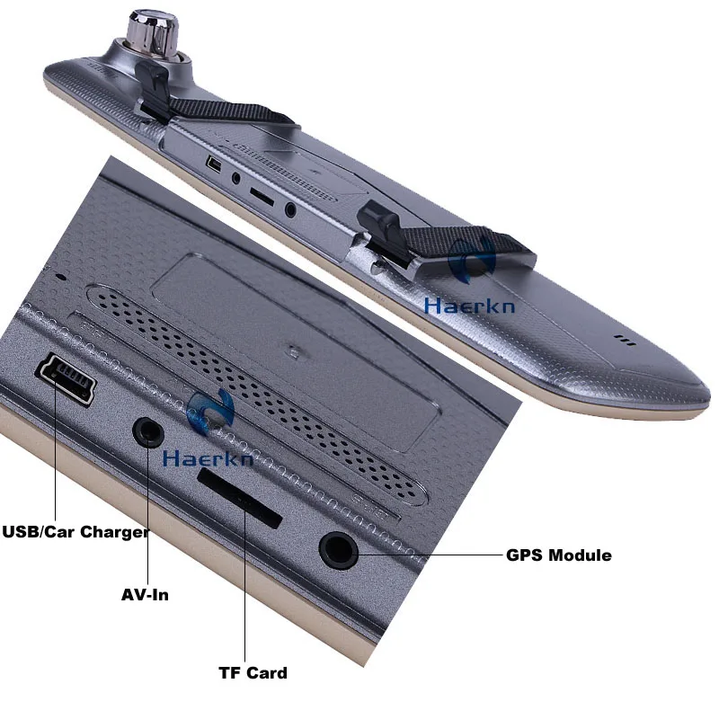 7 дюймов Wifi Android автомобиля Автомобильный ВИДЕОРЕГИСТРАТОР GPS Навигация Зеркало