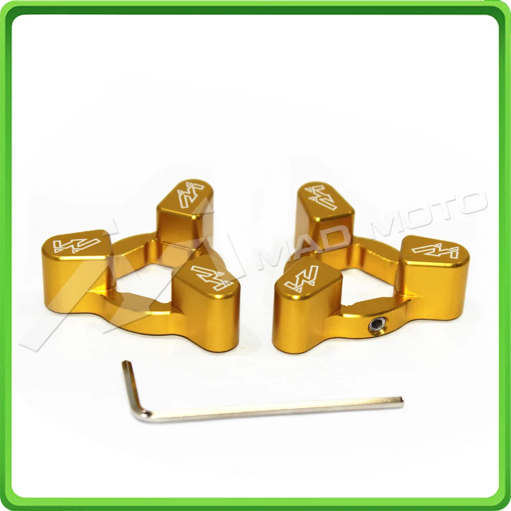 

14mm Gold Fork Spring Preload Adjusters for Suzuki SV1000 SV1000S 2003 2004 2005 2006 2007 Style B