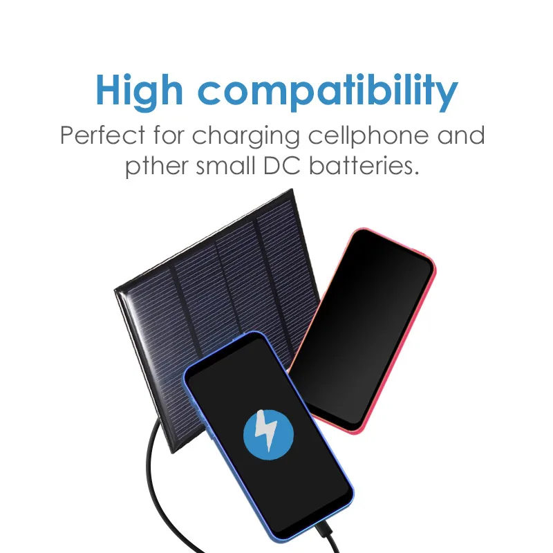 Overfly 18 в 1 5 Вт солнечная панель портативная мини Sunpower DIY модуль система для