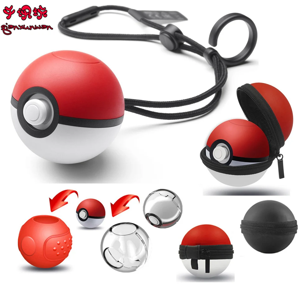 Сумка для переноски PokeBall Plus чехол хранения переключателей EVA защитный Nintendo DOS