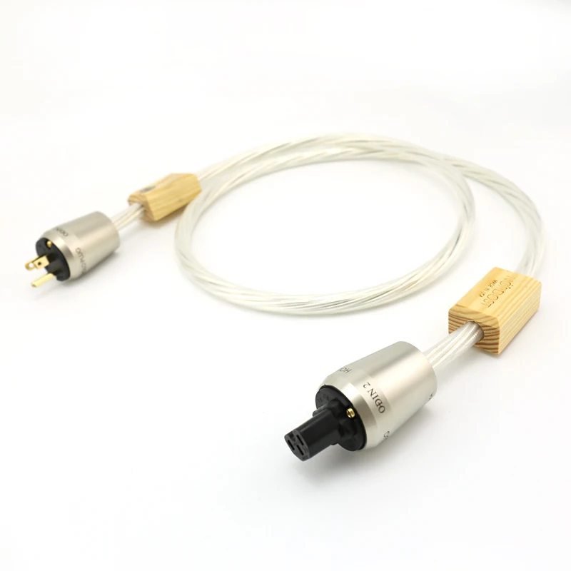 

YTER Norodst ODIN 2 reference power cord with Gold plated US version power plug connection