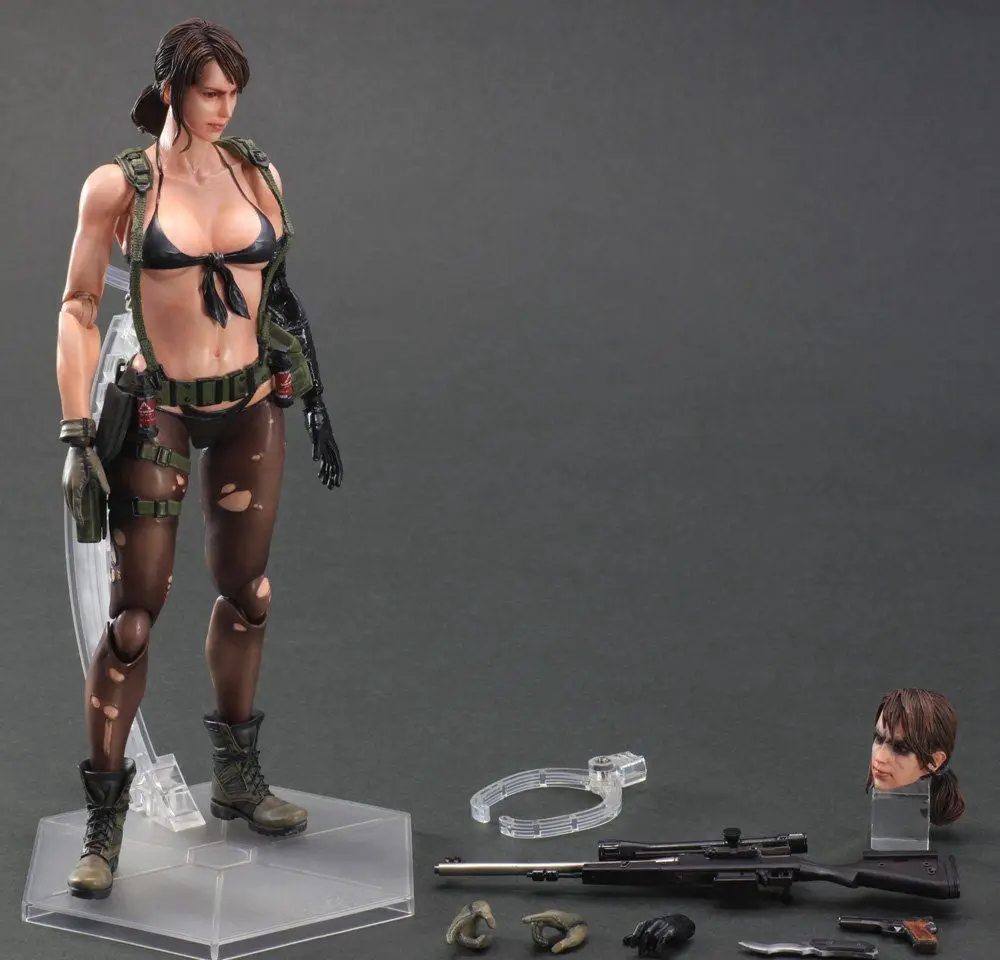 Gioca Arts Kai Metal gear Solid 5 Il Fantasma Dolore Tranquillo veleno di Serpente 25 см ПВХ фигурка для Bambini Brinquedos |