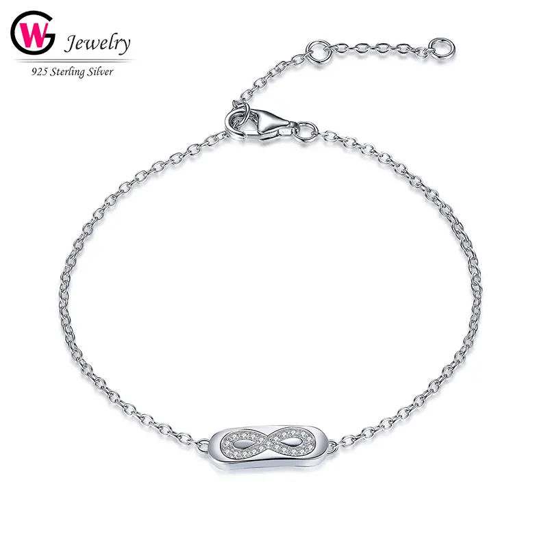 

2019 Pulseira Feminia Women Bracelets Bow Shape Charm Bracelet & Bangle For Fashion 925 Silver Jewelry Gift GW Statements Knot