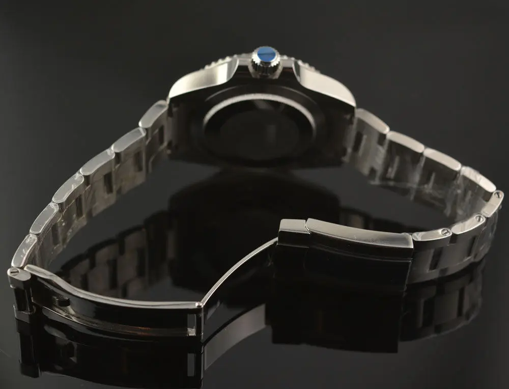 Мужские механические часы с автоматическим 24-часовым циферблатом 40 мм | Наручные