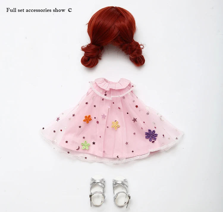 1/6 имбирь Miadoll BJD SD куклы YOSD модель тела детский полный набор с волосами Одежда Обувь Аксессуары шарнирная кукла