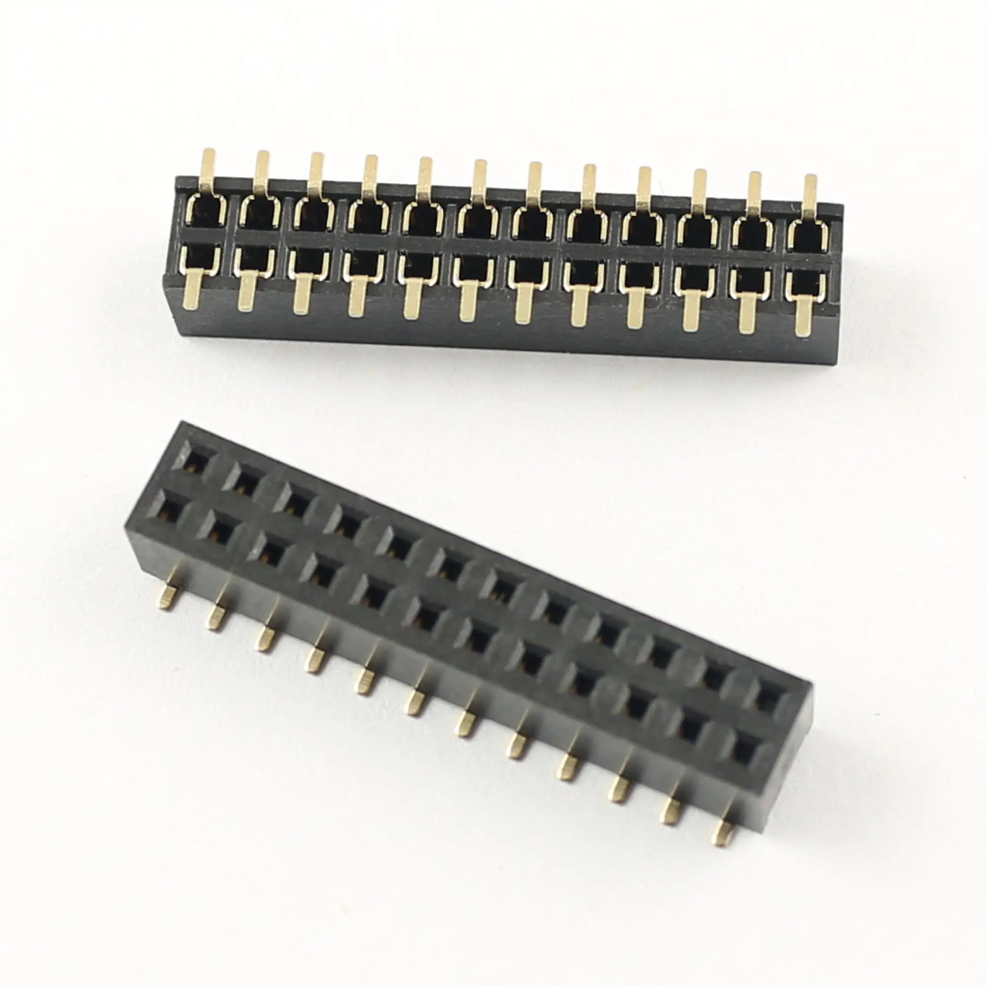 5 шт 2 мм 0 Шаг 2x12 штепселный 24 Pin Женский двойной ряд SMT контакт SMD заголовок