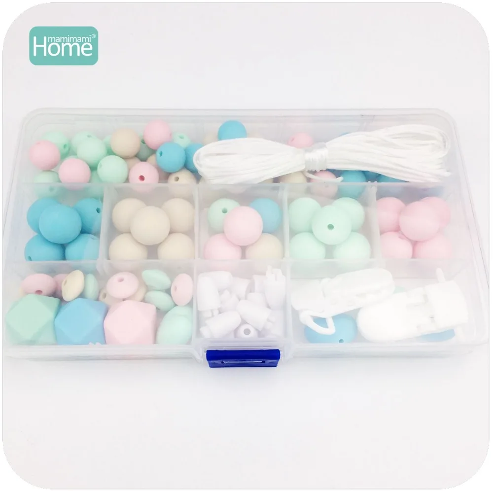 MamimamiHome/детские игрушки, аксессуары, 2 комплекта, ручная работа, соска, зажим, сделай сам, ремесло, для кормления, ожерелье, Прорезывание Зубов, ювелирное изделие, погремушка