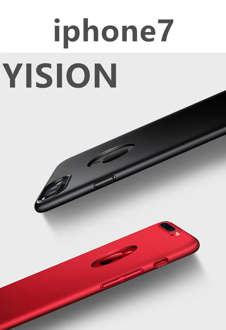 Yision случаи телефона для iphone 6 case 6s плюс роскошный скраб ультра тонкий 0.3 мм задняя
