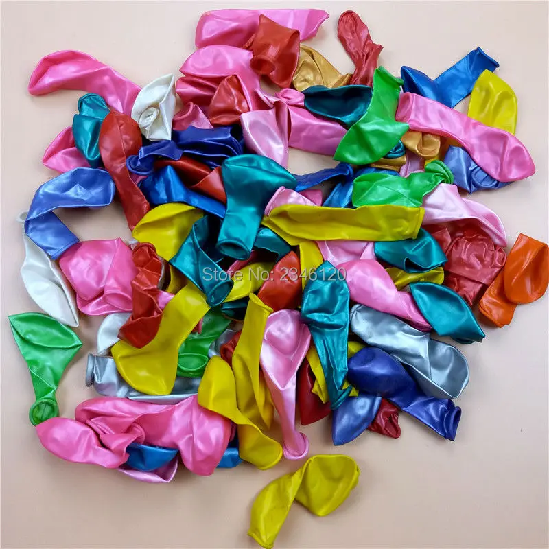 Новые воздушные шары мяты смешанного цвета металлик 200 шт. партия латексные