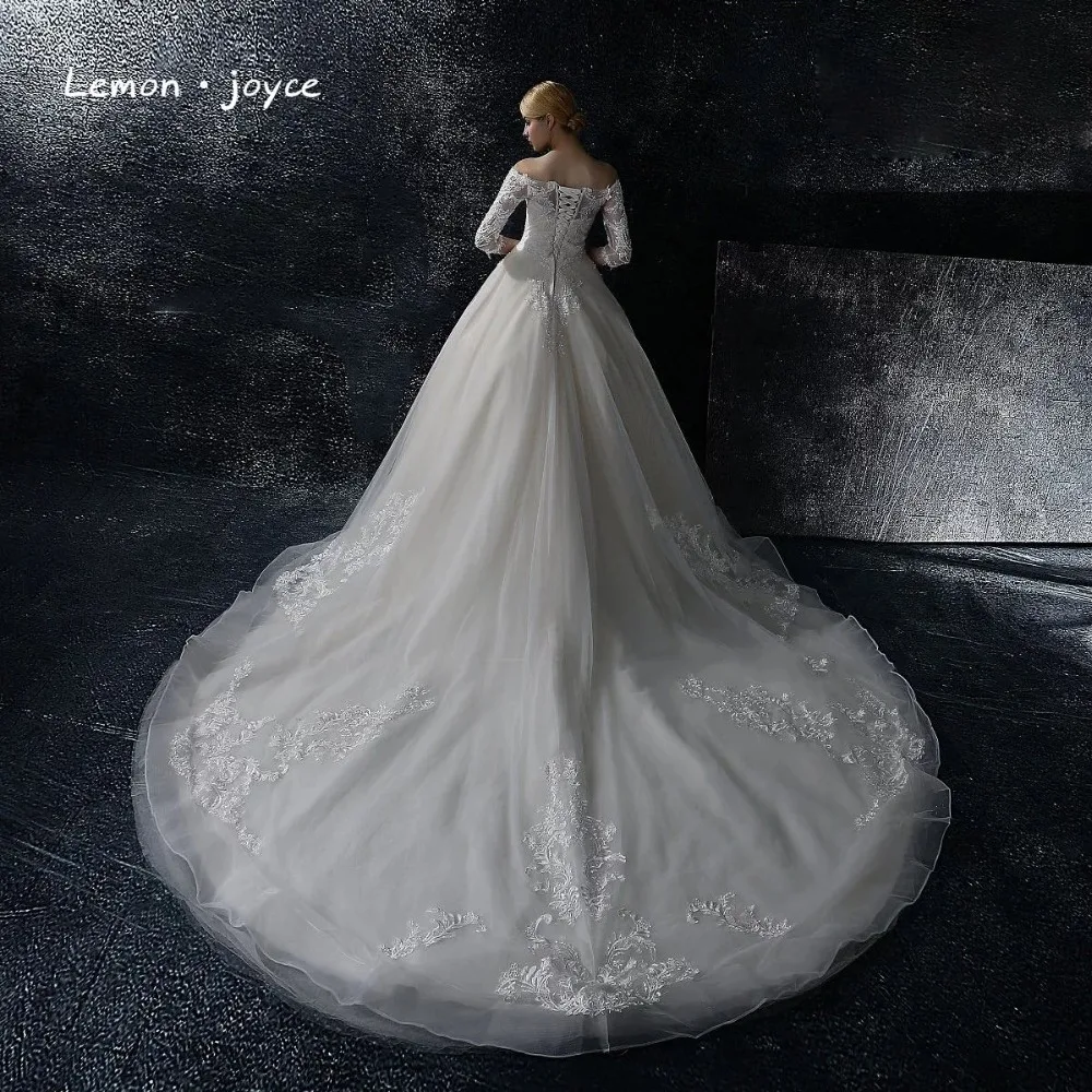 Lemon joyce белые кружевные свадебные платья с бисером 2020 вырезом лодочкой винтажные