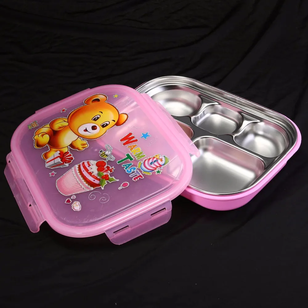 1 шт. детский Большой Лоток для обеда|kids lunch|fruit storage containerlunch trays |