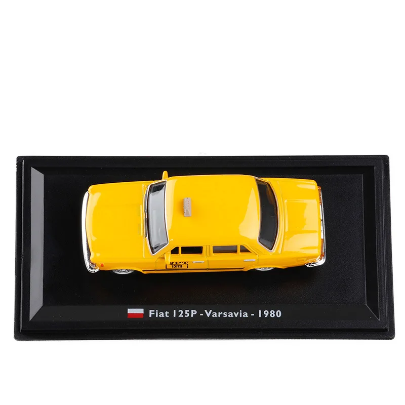 Mikidual игрушки для детей 1:43 литые модели автомобилей 1/43 Fiat I25P Польша varsavia такси