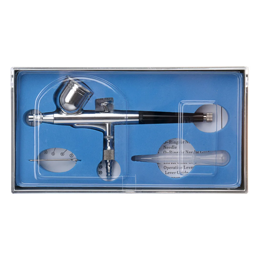 Профессиональный Аэрограф Двойного действия с гравитационной подачей