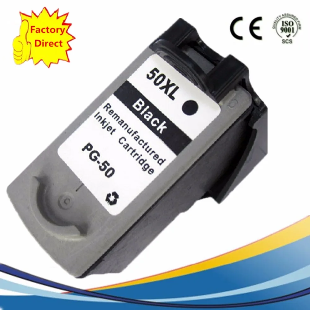 PG-50 PG50 PG 50 CL-51 CL51 CL 51 чернильные картриджи восстановленные Pixma iP2200 ip6220D ip6210D MP150 MP160