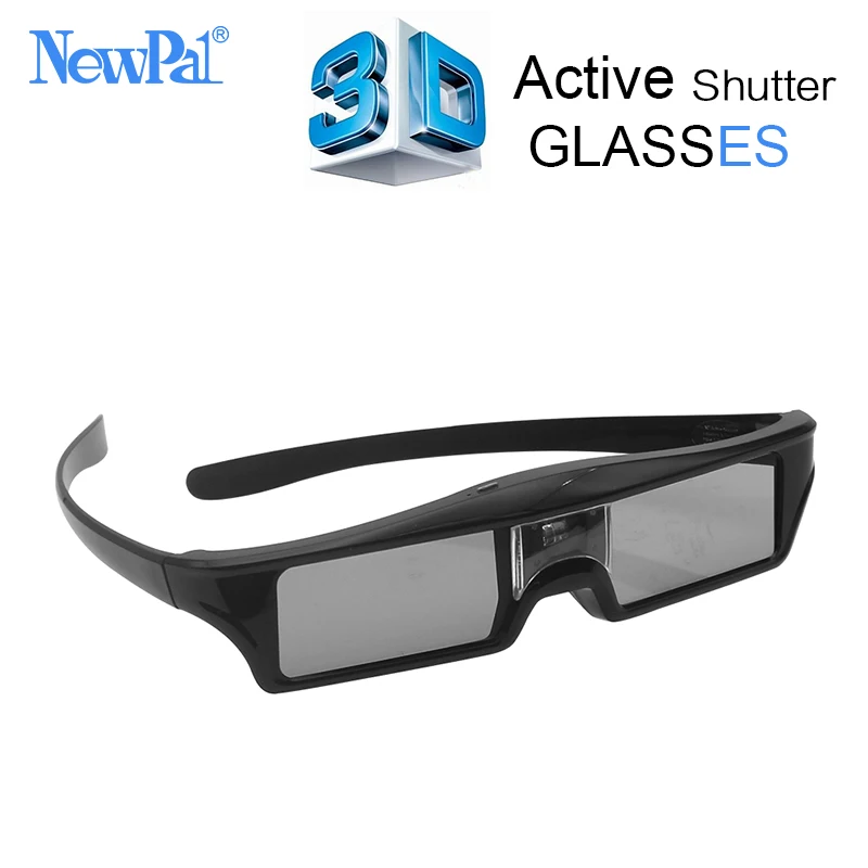 NewPal 3D active DLP соединение очки/затвор стекло для кино/3d Поддержка проектор 96-144 Гц