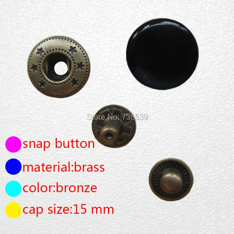 Бесплатная доставка 100 комплектов + инструменты для установки 15 мм #831