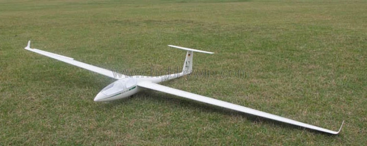 DG-505 планер наклона 2600 мм ARF без электронных частей RC модель стекловолокна парусник