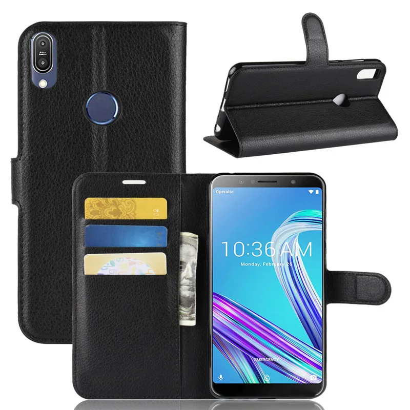 Для Asus Zenfone Max Pro M1 ZB601KL Чехол Флип 6 0 PU кожаный чехол для телефона ASUS ZB ZB601 601KL X00TD |