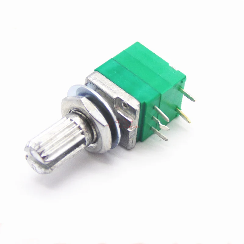 100 шт. RV097NS 5Pin одинарный потенциометр запечатанный с переключателем Регулируемое