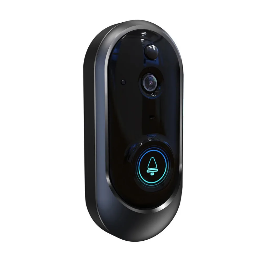 Smart видео беспроводной wifi-звонок ИК визуальная камера Запись дома системы безопасности#4