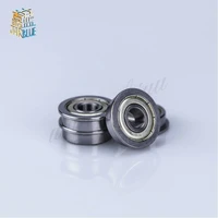 free shipping f623zz 3104mm 10pcs flange bearing f623 zz bushing ball bearings