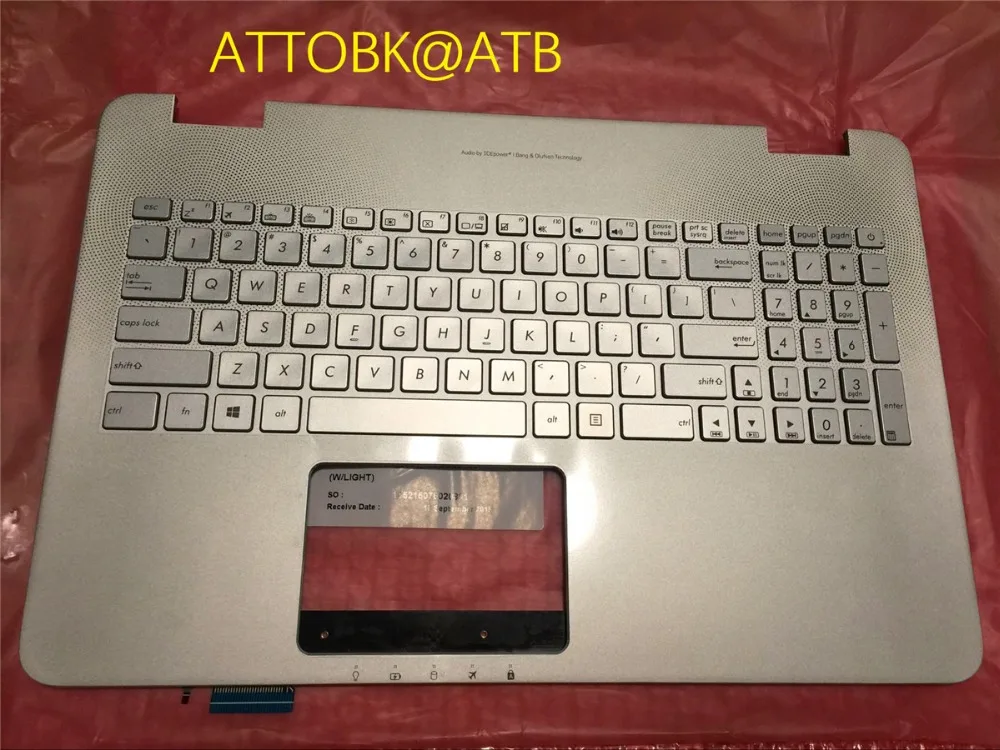 Стандартная английская ноутбук palmrest Клавиатура для ноутбука ASUS G551 G58J N551J G551JK N551JQ