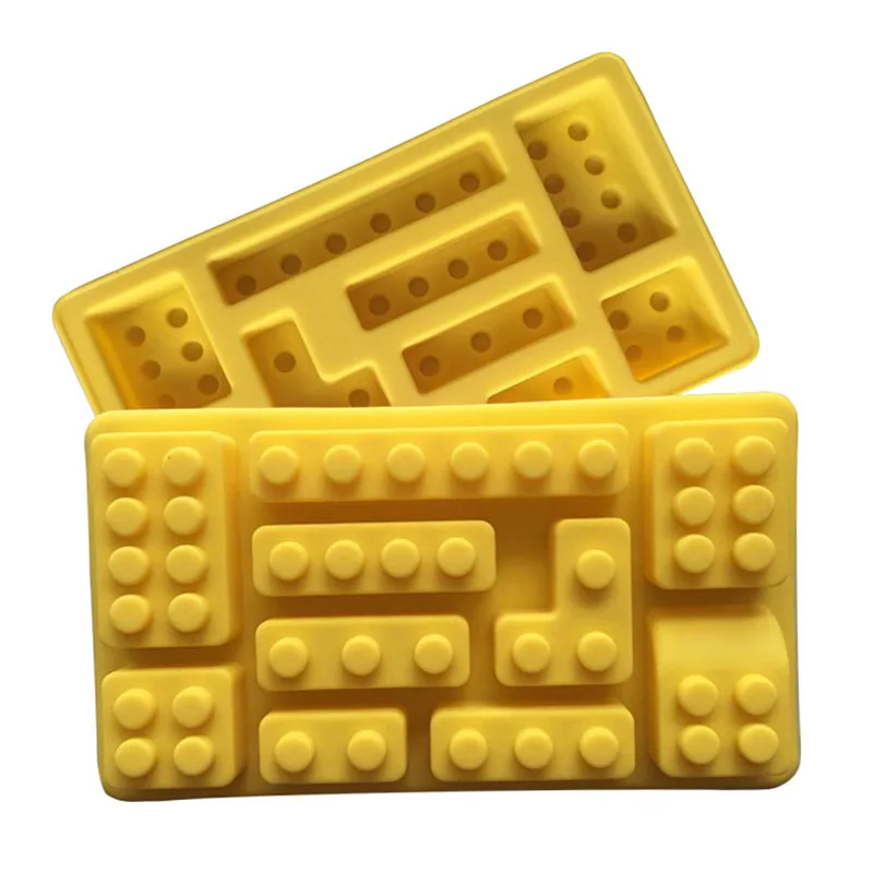 Тетрис блоки РОБОТ силиконовая форма для шоколада ледяной куб трафареты