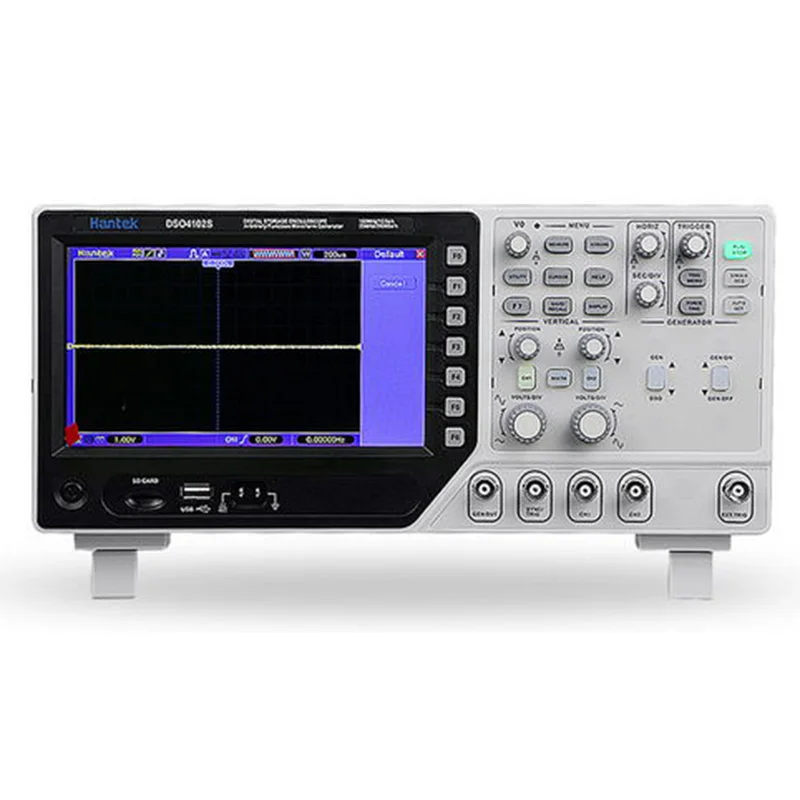 Цифровой Осциллограф 2 в 1 Hantek DSO4072S DSO4102S DSO4202S 70 МГц 100 200 канальный двухканальный
