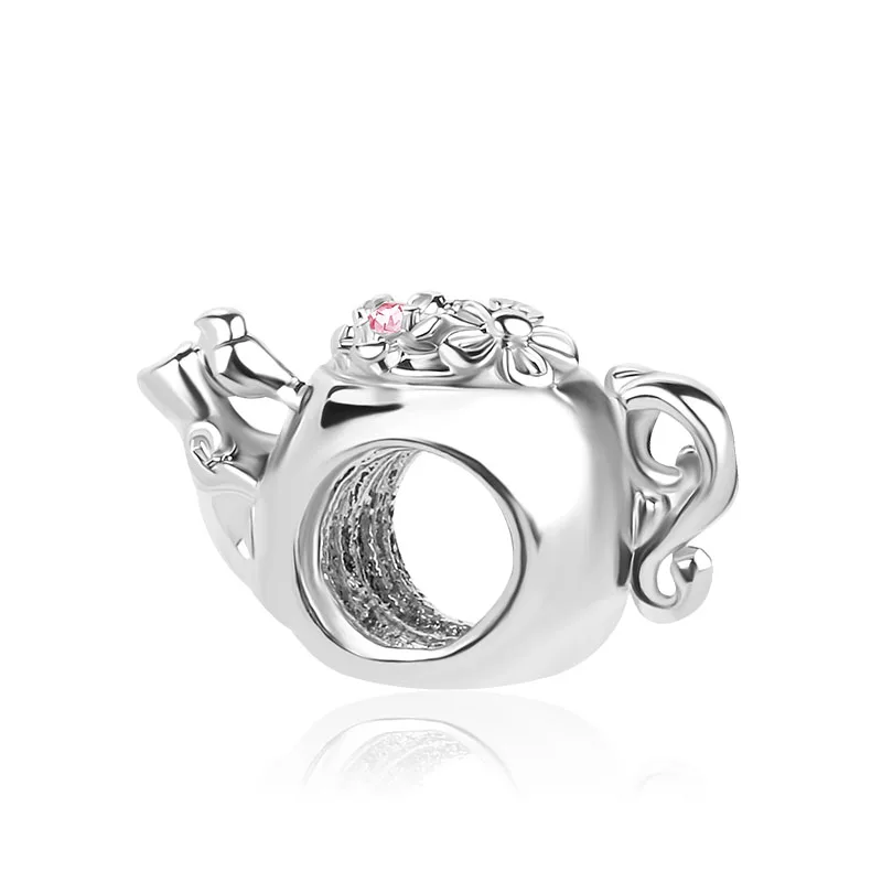 Женский и мужской металлический браслет Pandora F255 1 шт. Европейский белый розовый