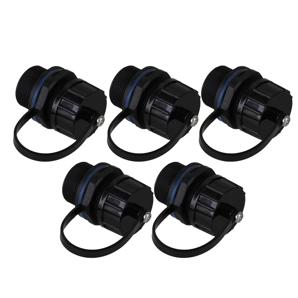 Ethernet LAN черный IP68 Защита M20 набивка Locknut пластик RJ45 водонепроницаемый сальник