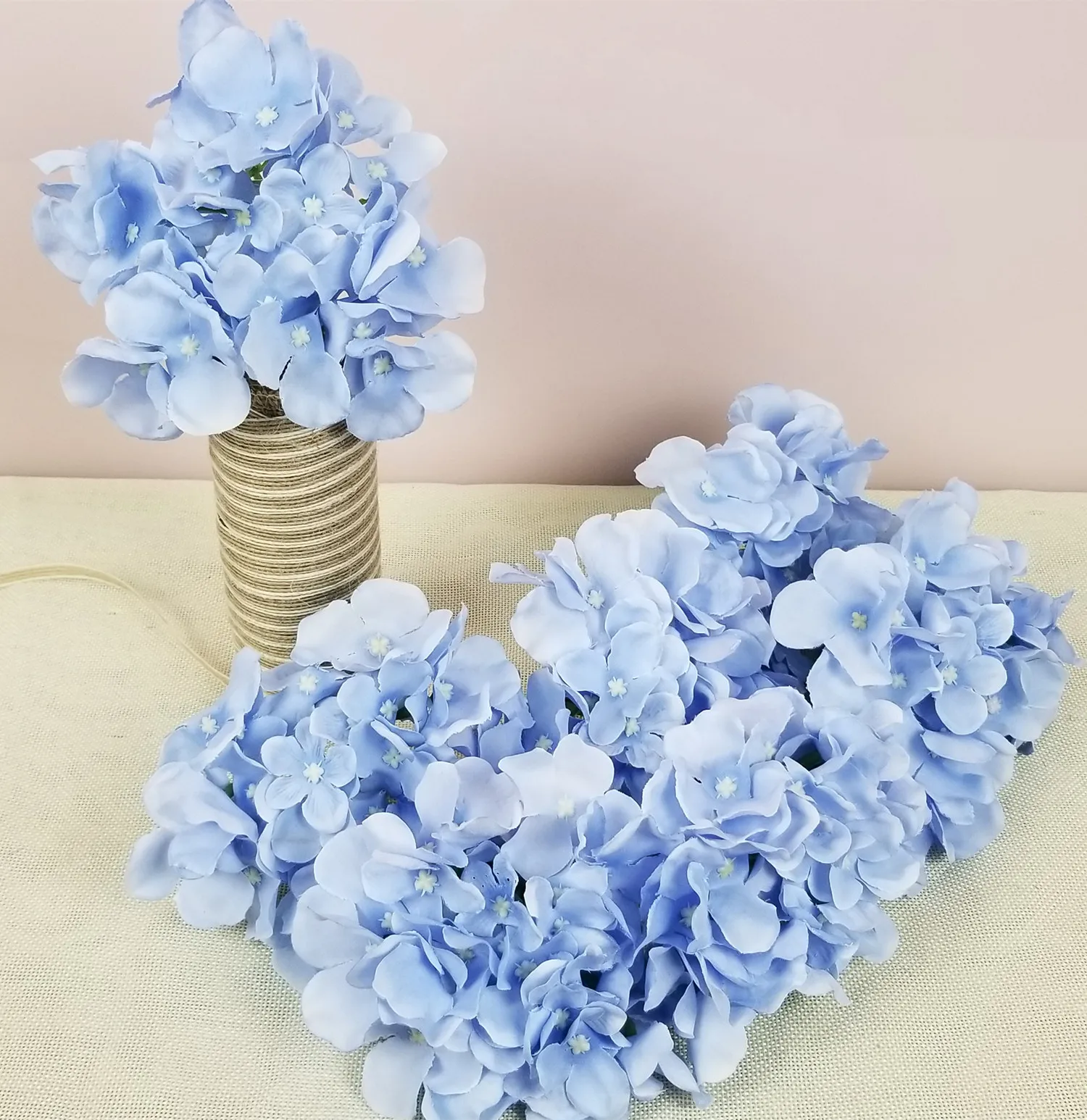 1 шт. искусственные цветы гортензии для свадебной вечеринки украшения на день