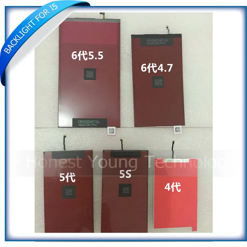 5 шт. задние фонари для iPhone 4 4s 5c 5s 6s 6sp plus 7 дюйма оптовая продажа ЖК дисплей