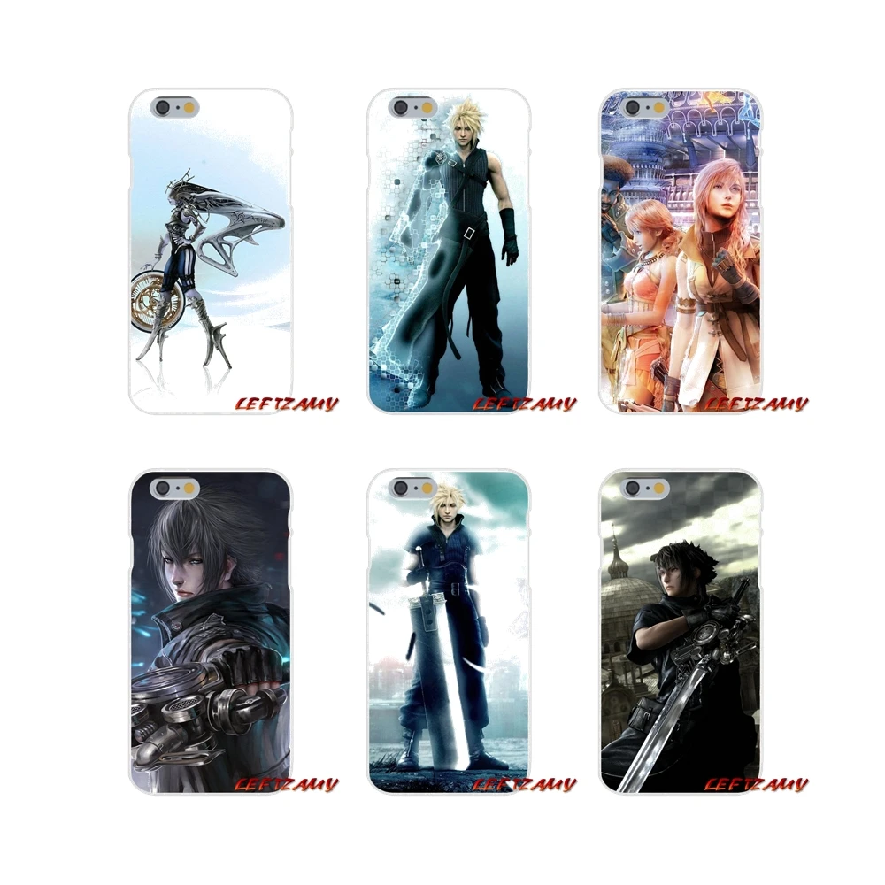 Для Xiao mi 6 A1 Max x 2 5X 6X Red Note 5 5A 4X 4A A4 4 3 Plus Pro TPU прозрачные чехлы Модные Final Fantasy