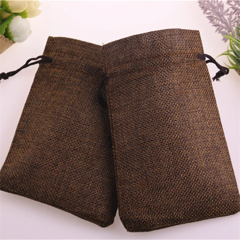 Новый дизайн оптовая продажа 5 шт./партия кофейные вечерние мешочки с кулиской