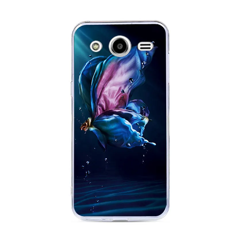 CALROVTE чехол для телефона с рисунком животных Samsung Galaxy Core 2 Duos SM G355H/DS G355H мягкие силиконовые чехлы из