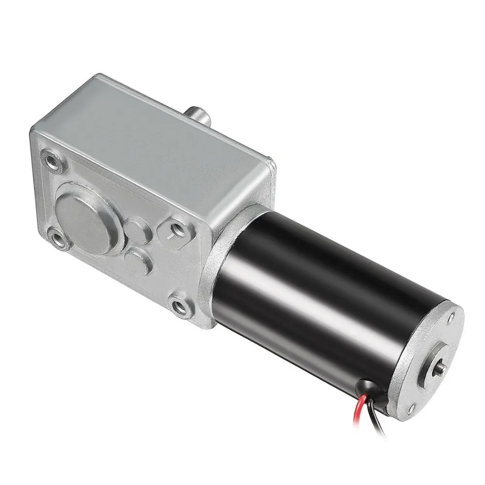 UXCELL (R) 1 шт DC 12V 3RPM червячный мотор 40kg cm Реверсивный высокоскоростной Крутящий