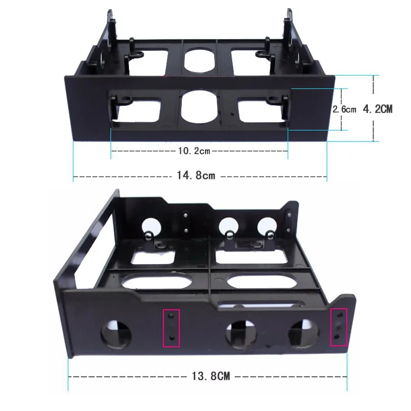 Монтажный кронштейн для передней панели концентратора кардридера контроллера